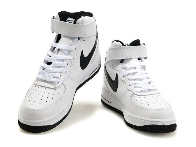 nike noir et blanche femme basse